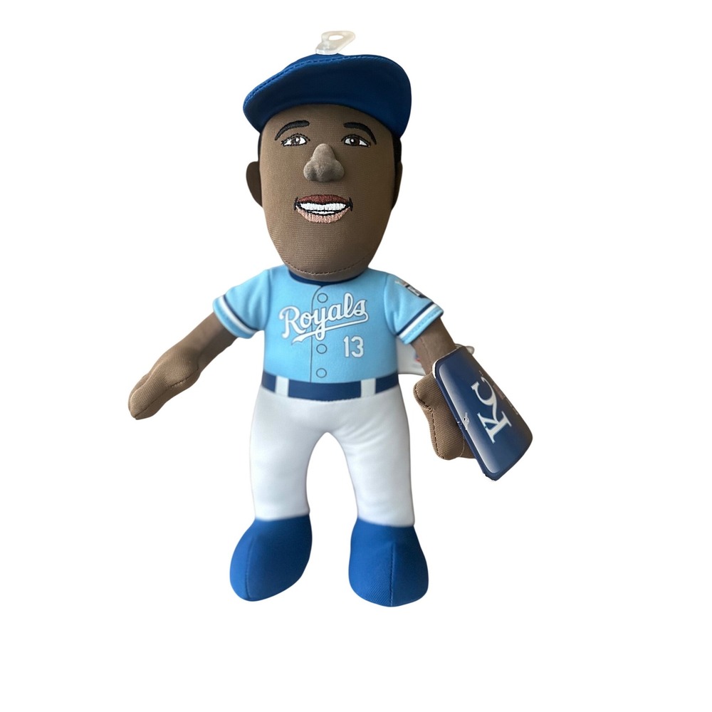 Bleacher Creatures Salvador Perez Plush MLB Royals 10" Blue NWT Catcher Figure